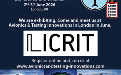 LICRIT exhibiting at Avionics & Testing Innovations in June 2026