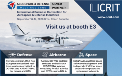 LICRIT as a Silver Partner of Aerospace & Defense Meetings Brno 2026
